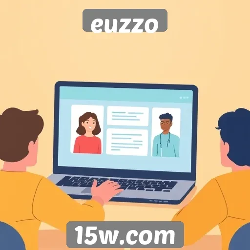 Explorando as funcionalidades de comunidade no site Euzzo