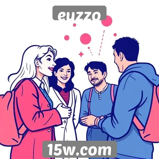 Como a comunidade interage na plataforma euzzo